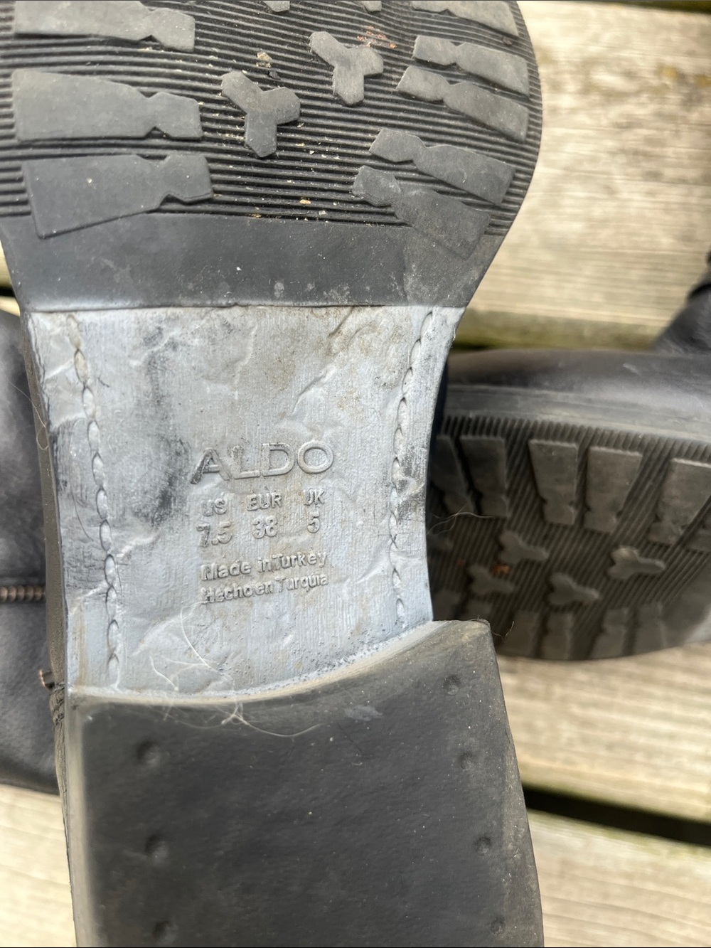 Aldo Riding Boots Size 7.5 - Picture 3 of 7